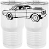 20 oz. Tall Stainless Steel Vacuum Insulated Tumbler White Thumbnail
