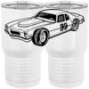 20 oz. Tall Stainless Steel Vacuum Insulated Tumbler White Thumbnail
