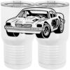 20 oz. Tall Stainless Steel Vacuum Insulated Tumbler White Thumbnail