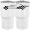 20 oz. Tall Stainless Steel Vacuum Insulated Tumbler White Thumbnail