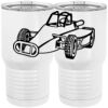 20 oz. Tall Stainless Steel Vacuum Insulated Tumbler White Thumbnail