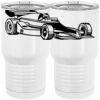 20 oz. Tall Stainless Steel Vacuum Insulated Tumbler White Thumbnail