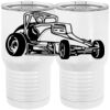 20 oz. Tall Stainless Steel Vacuum Insulated Tumbler White Thumbnail