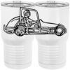 20 oz. Tall Stainless Steel Vacuum Insulated Tumbler White Thumbnail