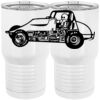 20 oz. Tall Stainless Steel Vacuum Insulated Tumbler White Thumbnail