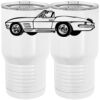 20 oz. Tall Stainless Steel Vacuum Insulated Tumbler White Thumbnail