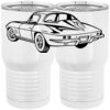 20 oz. Tall Stainless Steel Vacuum Insulated Tumbler White Thumbnail