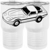 20 oz. Tall Stainless Steel Vacuum Insulated Tumbler White Thumbnail