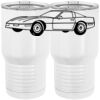 20 oz. Tall Stainless Steel Vacuum Insulated Tumbler White Thumbnail