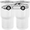 20 oz. Tall Stainless Steel Vacuum Insulated Tumbler White Thumbnail