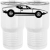 20 oz. Tall Stainless Steel Vacuum Insulated Tumbler White Thumbnail