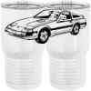 20 oz. Tall Stainless Steel Vacuum Insulated Tumbler White Thumbnail