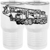 20 oz. Tall Stainless Steel Vacuum Insulated Tumbler White Thumbnail
