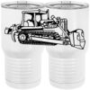 20 oz. Tall Stainless Steel Vacuum Insulated Tumbler White Thumbnail