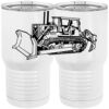 20 oz. Tall Stainless Steel Vacuum Insulated Tumbler White Thumbnail
