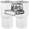 20 oz. Tall Stainless Steel Vacuum Insulated Tumbler White Thumbnail