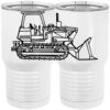 20 oz. Tall Stainless Steel Vacuum Insulated Tumbler White Thumbnail