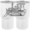 20 oz. Tall Stainless Steel Vacuum Insulated Tumbler White Thumbnail