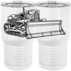 20 oz. Tall Stainless Steel Vacuum Insulated Tumbler White Thumbnail