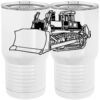 20 oz. Tall Stainless Steel Vacuum Insulated Tumbler White Thumbnail
