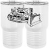 20 oz. Tall Stainless Steel Vacuum Insulated Tumbler White Thumbnail