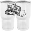 20 oz. Tall Stainless Steel Vacuum Insulated Tumbler White Thumbnail