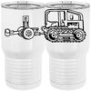 20 oz. Tall Stainless Steel Vacuum Insulated Tumbler White Thumbnail