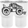 20 oz. Tall Stainless Steel Vacuum Insulated Tumbler White Thumbnail