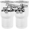 20 oz. Tall Stainless Steel Vacuum Insulated Tumbler White Thumbnail