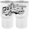 20 oz. Tall Stainless Steel Vacuum Insulated Tumbler White Thumbnail