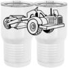 20 oz. Tall Stainless Steel Vacuum Insulated Tumbler White Thumbnail