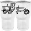 20 oz. Tall Stainless Steel Vacuum Insulated Tumbler White Thumbnail