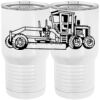 20 oz. Tall Stainless Steel Vacuum Insulated Tumbler White Thumbnail