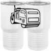 20 oz. Tall Stainless Steel Vacuum Insulated Tumbler White Thumbnail