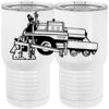20 oz. Tall Stainless Steel Vacuum Insulated Tumbler White Thumbnail