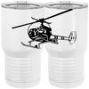 20 oz. Tall Stainless Steel Vacuum Insulated Tumbler White Thumbnail