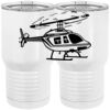 20 oz. Tall Stainless Steel Vacuum Insulated Tumbler White Thumbnail