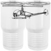 20 oz. Tall Stainless Steel Vacuum Insulated Tumbler White Thumbnail