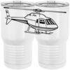 20 oz. Tall Stainless Steel Vacuum Insulated Tumbler White Thumbnail