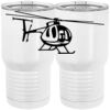 20 oz. Tall Stainless Steel Vacuum Insulated Tumbler White Thumbnail