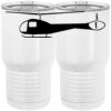 20 oz. Tall Stainless Steel Vacuum Insulated Tumbler White Thumbnail