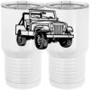 20 oz. Tall Stainless Steel Vacuum Insulated Tumbler White Thumbnail