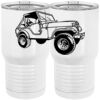 20 oz. Tall Stainless Steel Vacuum Insulated Tumbler White Thumbnail