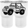 20 oz. Tall Stainless Steel Vacuum Insulated Tumbler White Thumbnail