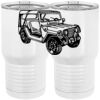 20 oz. Tall Stainless Steel Vacuum Insulated Tumbler White Thumbnail