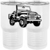 20 oz. Tall Stainless Steel Vacuum Insulated Tumbler White Thumbnail