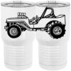 20 oz. Tall Stainless Steel Vacuum Insulated Tumbler White Thumbnail