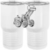 20 oz. Tall Stainless Steel Vacuum Insulated Tumbler White Thumbnail