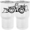 20 oz. Tall Stainless Steel Vacuum Insulated Tumbler White Thumbnail