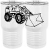 20 oz. Tall Stainless Steel Vacuum Insulated Tumbler White Thumbnail